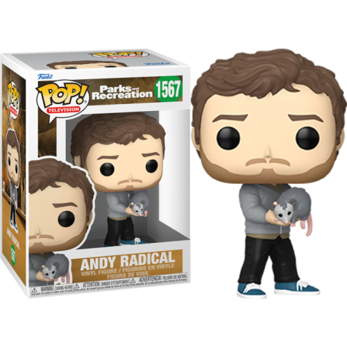 Parks & Recreations: 15th Anniversary - Andy Radical Pop! Vinyl