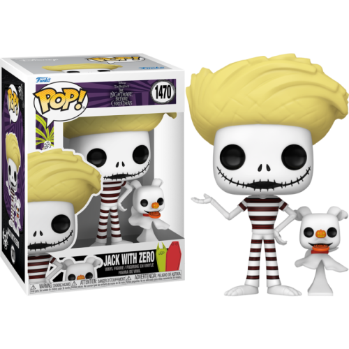 The Nightmare Before Christmas - Jack with Zero Pop! Vinyl