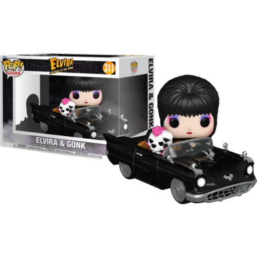 Elvira - Elvira & Gonk (with Macabre Mobile) Pop! Ride