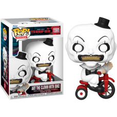 Terrifier - Art the Clown with bike Pop! Vinyl