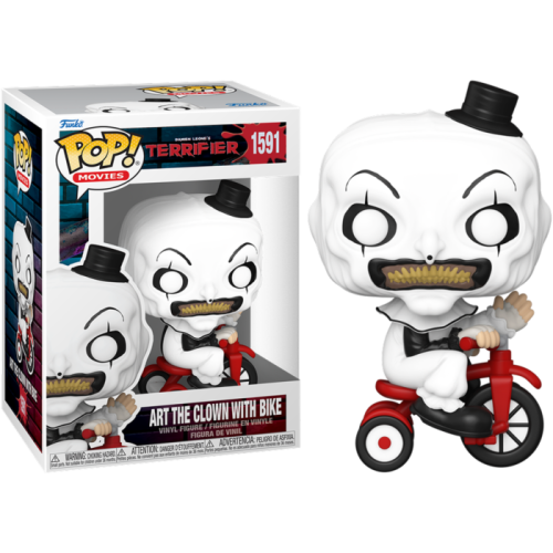 Terrifier - Art the Clown with bike Pop! Vinyl