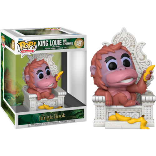 Jungle Book - King Louie on Throne Pop! Deluxe