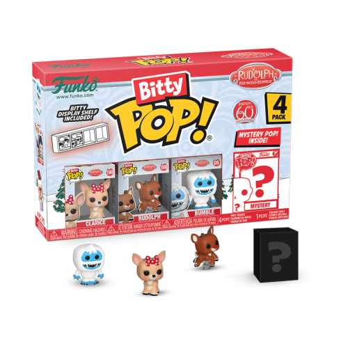 Rudolph- Clarice Bitty Pop! 4-Pack