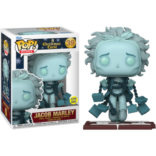 A Christmas Carol - Jacob Marley Glow Pop! Vinyl