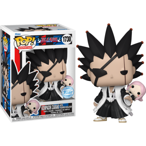 Bleach - Kenpachi Zaraki with Yachiru Kusajishi US Exclusive Pop! Vinyl [RS]
