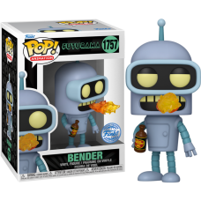 Futurama - Bender (with chase) US Exclusive Pop! Vinyl [RS]