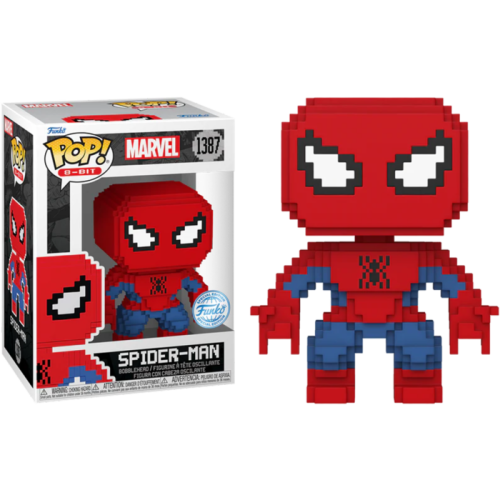 Spider-Man - Spider-Man 8-Bit US Exclusive Pop! Vinyl [RS]
