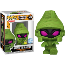 Looney Tunes: Halloween - Marvin Mummy US Exclusive Glow Pop! Vinyl [RS]