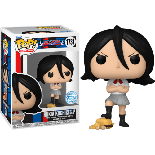 Bleach - Rukia Kushiki with Kon US Exclusive Pop! Vinyl [RS]