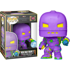 Marvel Comics - Iron Man MkI (Infinity Saga) US Exclusive Black Light Pop! Vinyl [RS]