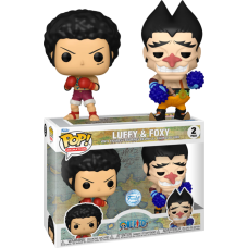 One Piece - Luffy & Foxy US Exclusive (with chase) Pop! Vinyl 2-Pack [RS]