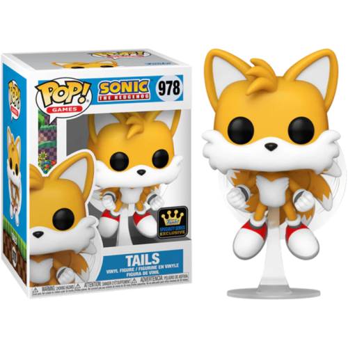 Sonic the Hedgehog - Tails (Flying) US Exclusive (with chase) Pop! Vinyl [RS]