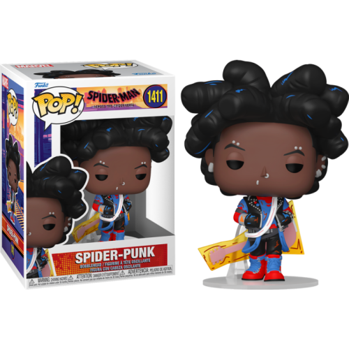 Spider-Man: Across the Spider-Verse - Spider-Punk (Unmasked) Pop! Vinyl