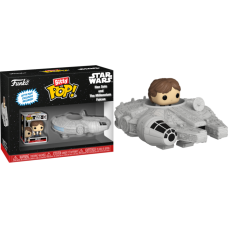 Star Wars - Han Solo with MilleniumFalcon Bitty Pop! Ride
