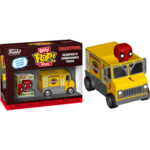 Marvel Comics - Deadpool with Food Truck Bitty Pop! Ride