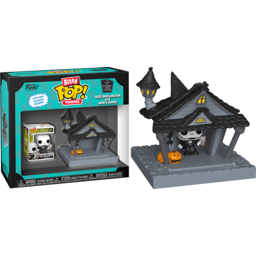 The Nightmare Before Christmas - Jack at Home Bitty Pop! Town