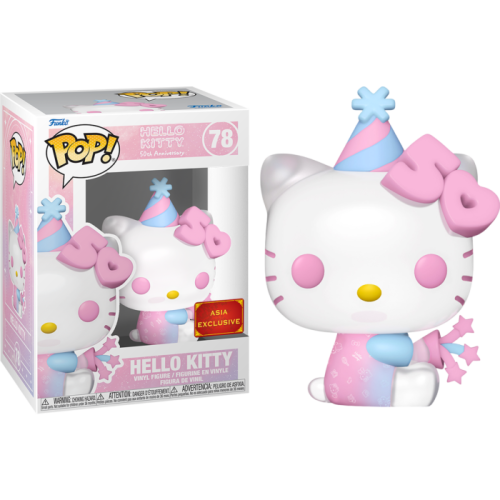 Hello Kitty 50th - Hello Kitty with Party Hat Exclusive Pop! Vinyl [RS]