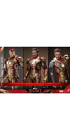 Iron Man 3 - Iron Man Mk 42 (2.0) Deluxe 1:6 Scale Collectable Action Figure
