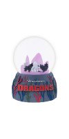 How to Train your Dragon - Toothless & Light Fury Light-up Snowglobe