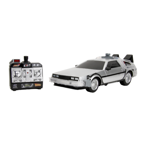 Back to the Future - Time Machine Remote Control 1:16 Scale  Vehicle (with Light Up Function)