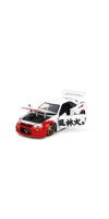 Street Fighter - Nissan Skyline GTR R34 (with Ryu figure) 1:24 Scale Diecast Vehicle Set