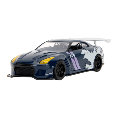 Hollywood Rides - Godzilla HWR  - Ben Sopra Nissan GT-R 1:32 Diecast Vehicle