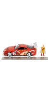 One Punch Man - Saitama with 1995 Toyota Supra V2 1:24 Scale Diecast Vehicle