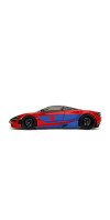 Hollywood Rides - Spider-Man with McLaren 720S 1:24 Scale Diecast Vehicle Set