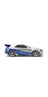 Fast & Furious - 2002 Nissan Skyline GT-R (BNR34) 1:16 Scale Remote Control Car
