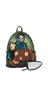 Halloween - Michael Myers Pumpkin Glow Mini Backpack (with Coin Bag)