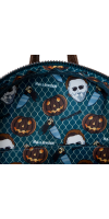 Halloween - Michael Myers Pumpkin Glow Mini Backpack (with Coin Bag)