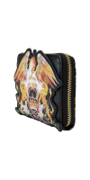 Queen - Logo Crest Zip Around Wallet