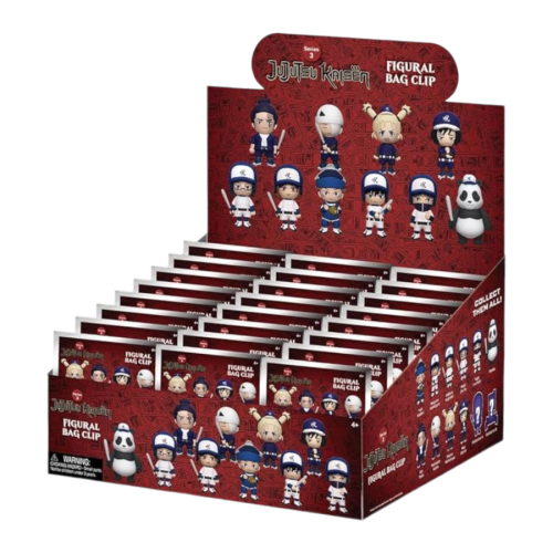 Jujutsu Kaisen - 3D PVC Bag Clips Blind Bag 24ct CDU (Series 3)