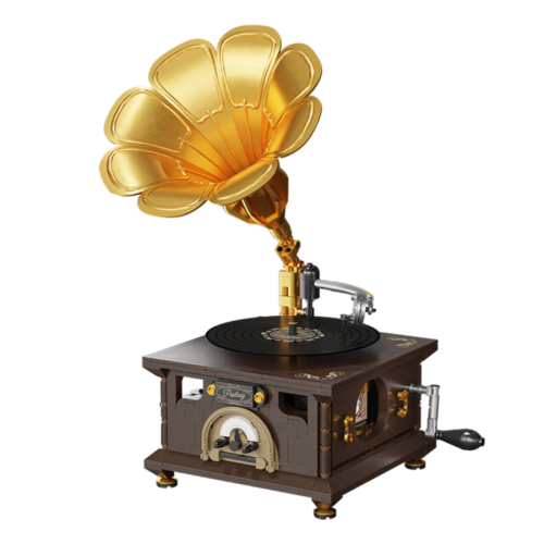 Joyside Series - Retro phonograph (646 Piece Kit)