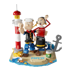 Popeye - Popeye w/Olive Figure Set (1209 Piece Kit)