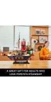 Popeye - Popeye's Adventure Ship (1845 Piece Kit)