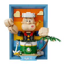 Popeye - Popeye 3:D Portrait (416 Piece Kit)