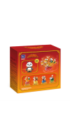 Kung Fu Panda - Po on SkateKart (186 Piece Kit)