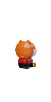 Kung Fu Panda - Tigress Sitting Baby Series Buildable Figure (138 Piece Kit)