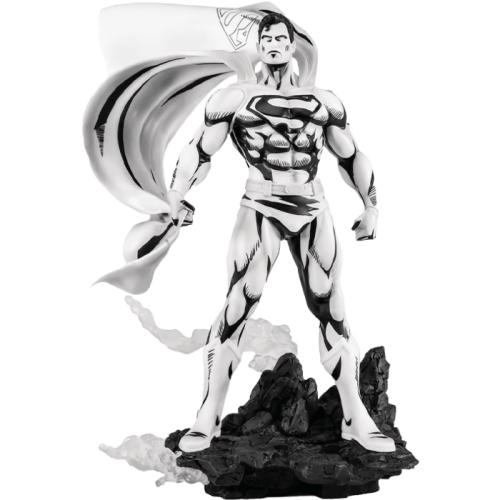 Superman - Superman (John Byrne) Black & White PVC 1:8 Scale Statue
