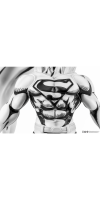 Superman - Superman (John Byrne) Black & White PVC 1:8 Scale Statue