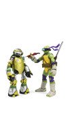 Teenage Mutant Ninja Turtles - Metalhead & Donatello BST AXN 1:15 Scale Action Figue [2 Pack]