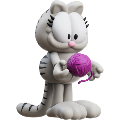 Garfield - Nermal Articulated Figure