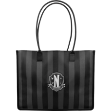 Wednesday (TV) - Nevermore Academy Shopping Bag (Black)