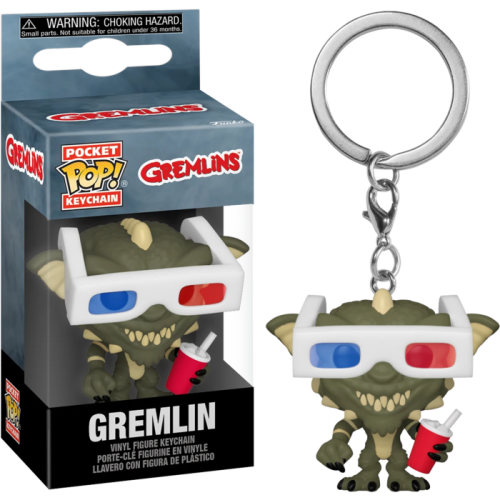 Gremlins - Gremlin with 3D Glasses Pocket Pop! Keychain