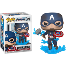 Avengers 4: Endgame - Captain America with Mjolnir Pop! Vinyl