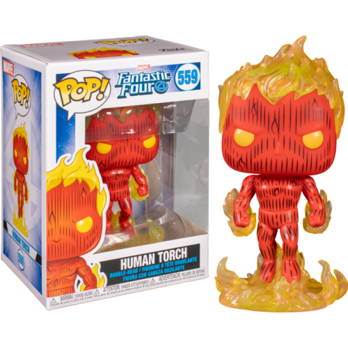 Fantastic Four (comics) - Human Torch Pop! Vinyl
