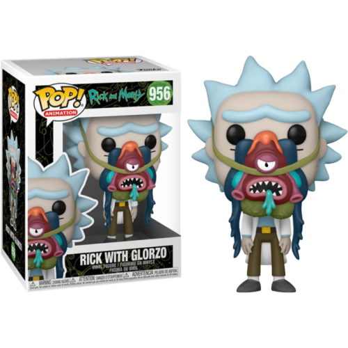 Rick and Morty - Rick with Glorzo Pop! Vinyl