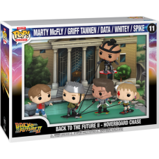 Back to the Future - Hoverboard Chase Scene US Exclusive Pop! Moment Deluxe [RS]