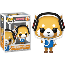 Aggretsuko - Aggretsuko with Headphones Pop! Vinyl